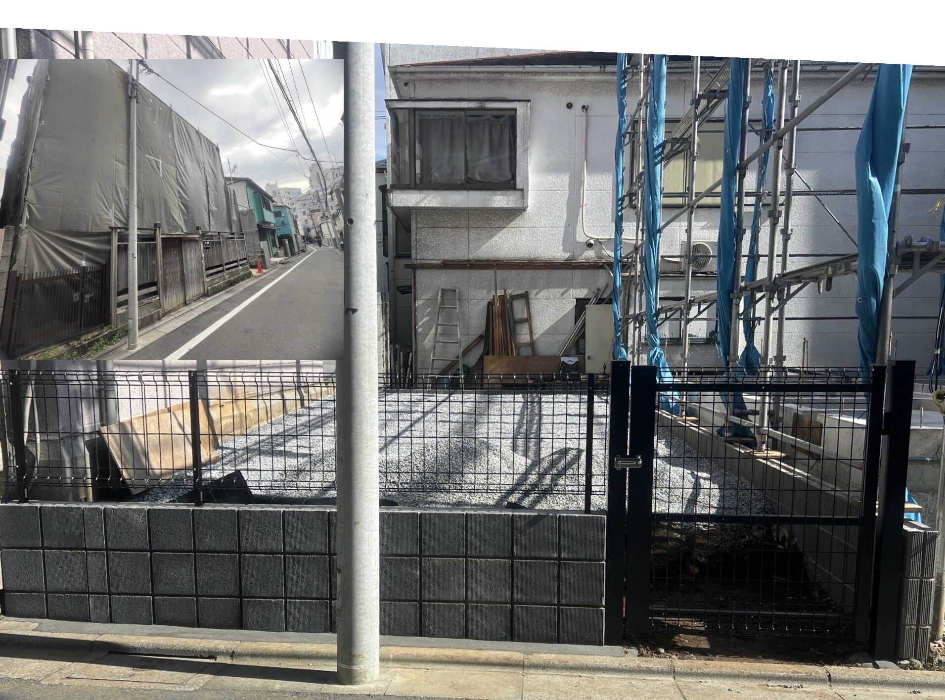 木造住宅40坪の解体工事から外構新設工事