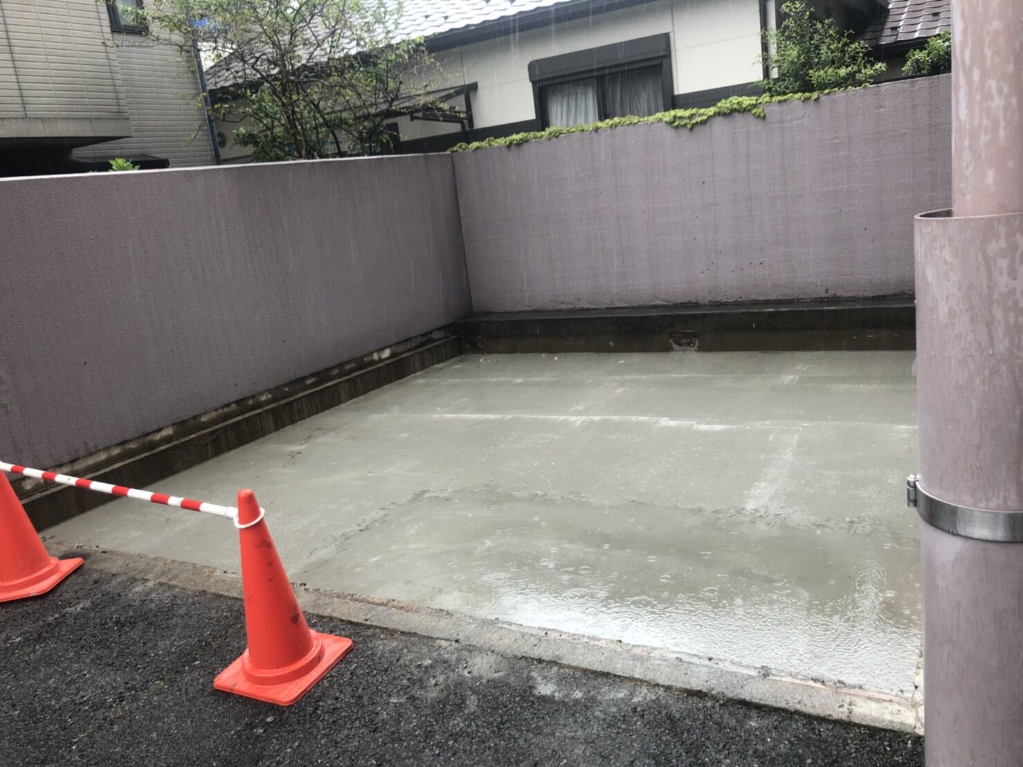 解体工事における養生設備と安全対策について